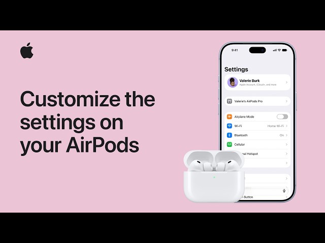 How to customize the settings on your AirPods | Apple Support