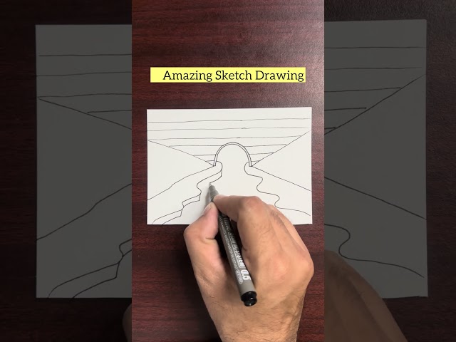 👉 How to Draw a Beautiful Drawing 🕌 | Easy Pencil Sketch for Beginners #art #drawing #trending