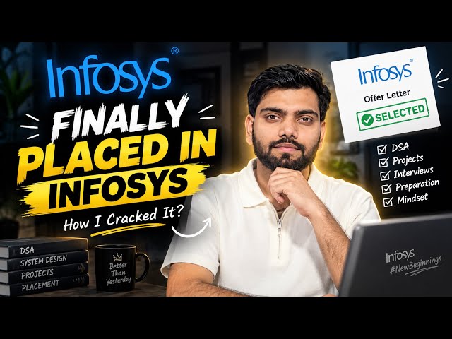 I Finally Got Placed in Infosys… But Nobody Tells You THIS 😳 | How I Cracked It