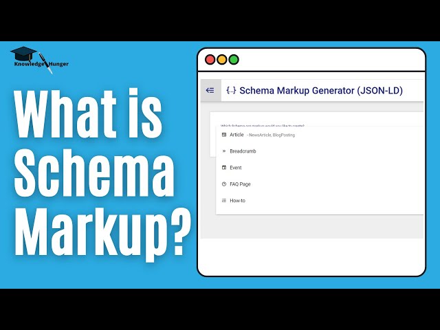 Schema Markup: How to Add Schema Markup to Your Site | Schema Markup Tutorial