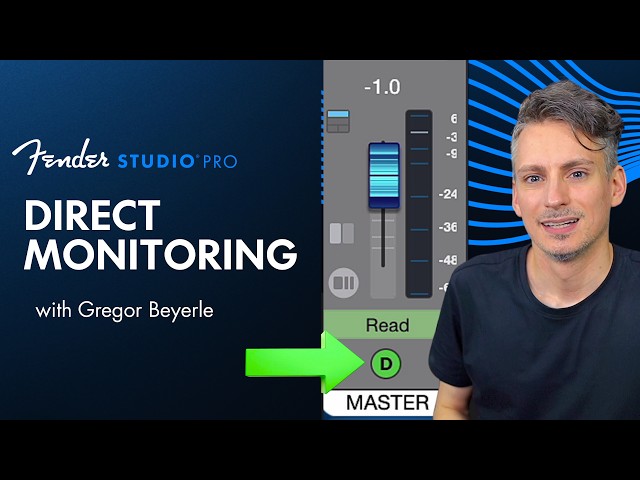 What’s Direct Monitoring in Studio Pro? | Fender Studio
