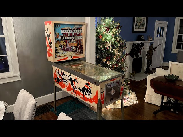 I just got a 1970's Pinball Machine! - Gottlieb Bronco Repair - Part 1