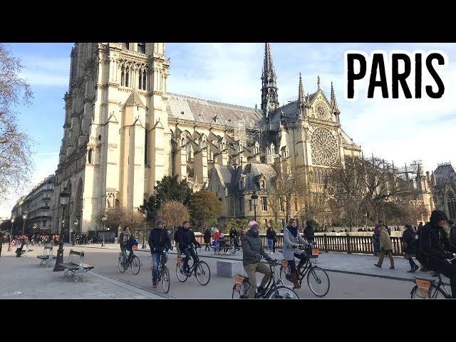 EXPLORING PARIS | Walking to the Notre Dame Cathedral