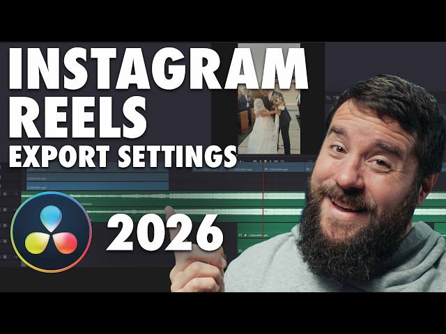 Best Export Settings For Instagram Reels in DaVinci Resolve 2026