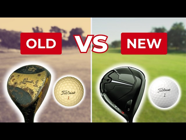 Old vs New Drivers & Balls: Have We Gained ANYTHING In 30 Years of Golf Tech??