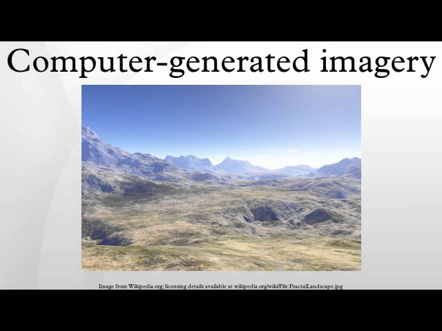 Computer-generated imagery