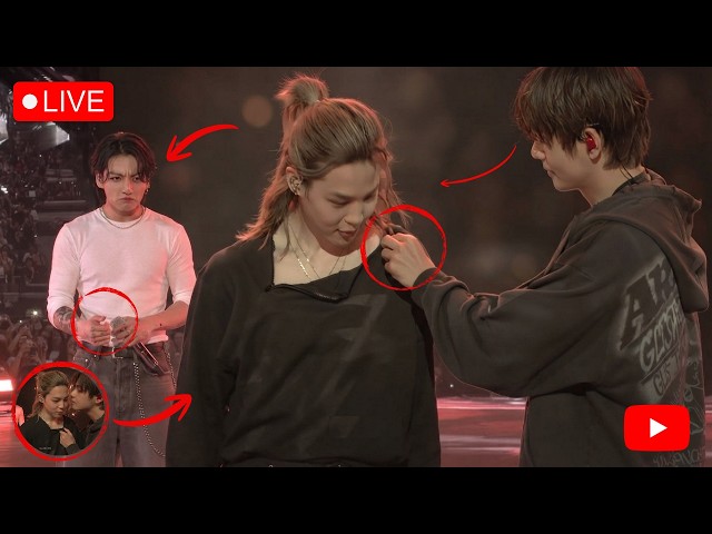🔴 LIVE V Teases Jimin On Stage & Jungkook’s Look Says IT ALL! 🤫🔥