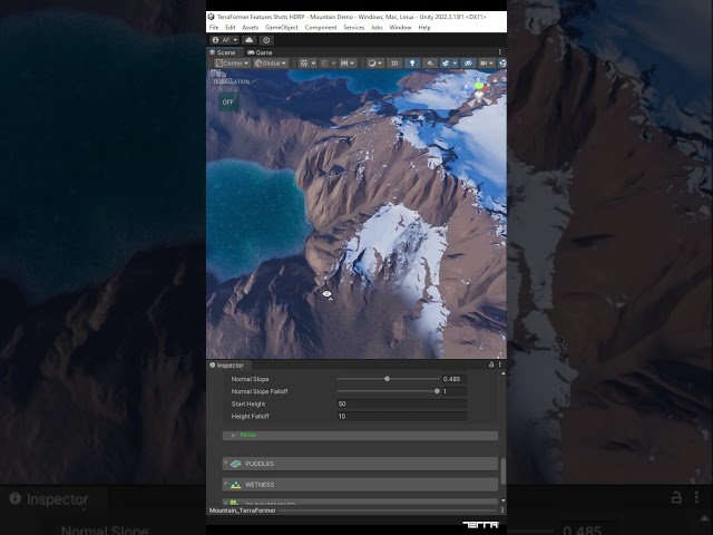 How to Achieve Unreal Engine 5 Quality Snow in Unity #shorts