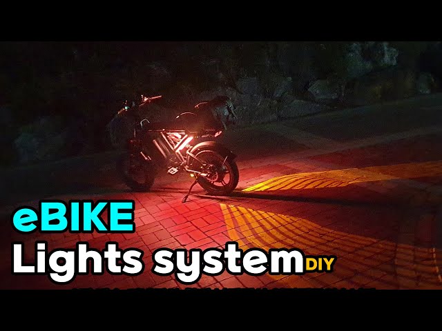 How to Build a 12V Electrical System for a 72V High Voltage Electric Bike #ebike