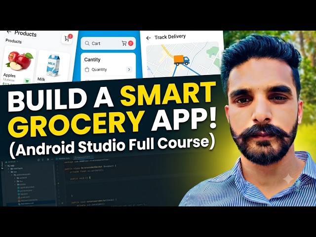 Build a Smart Grocery App in Android Studio with Source Code!