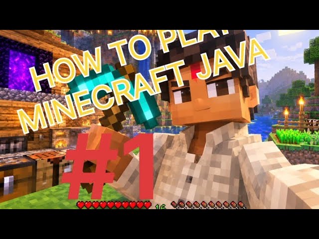 How to play Minecraft Java edition #1