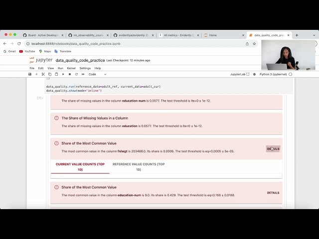 2.5. Data quality in ML. [CODE PRACTICE].