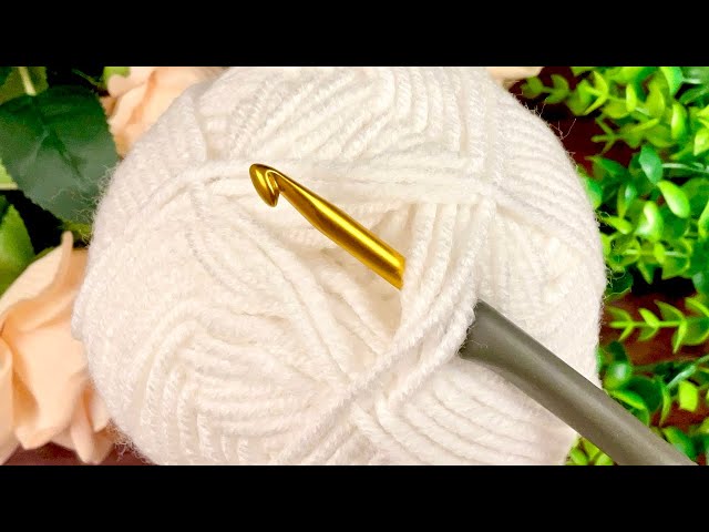 Love Beautiful Crochet Stitches? TRY This Pretty and Easy Crochet Pattern! Perfect for Beginners