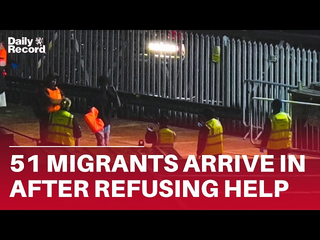 51 migrants arrive in Dover after refusing French coastguard help