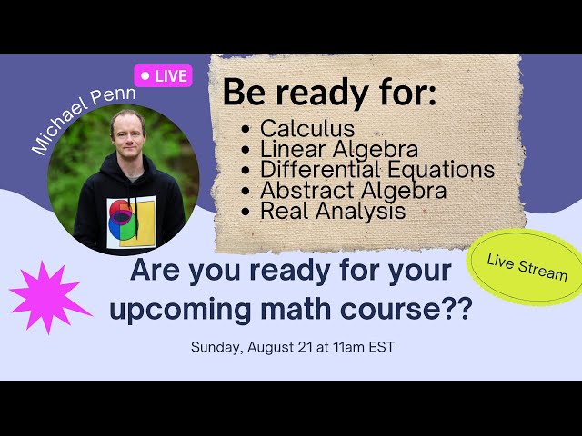 Semester Kick-Off Stream: Are you ready for your classes?