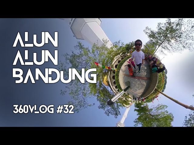 Keliling Alun Alun Kota Bandung (Video 360°)