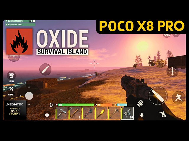 Oxide: Survival Island | Xiaomi Poco X8 Pro | 8/256 | Dimensity 8500 Ultra | Max Settings