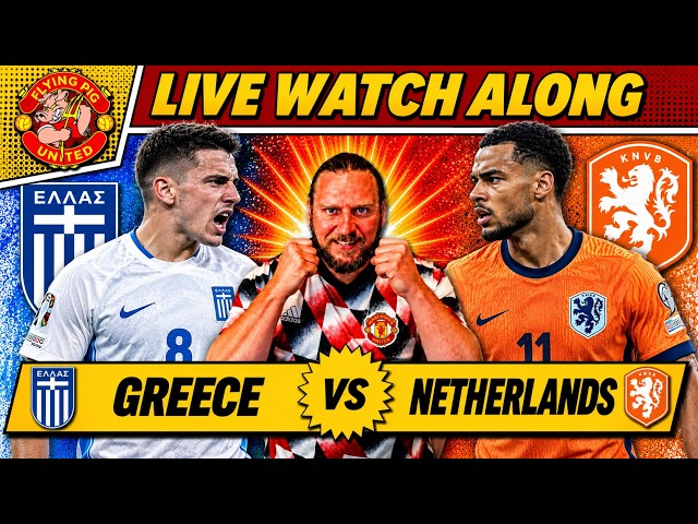 Greece VS Netherlands 2-2 LIVE Watch Along UEFA Nations League