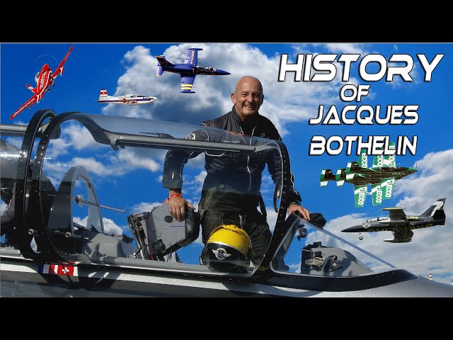 History of Jacques Bothelin,one of the longest flying Airshow Aviators,& his Apache Aviation 4K UHD