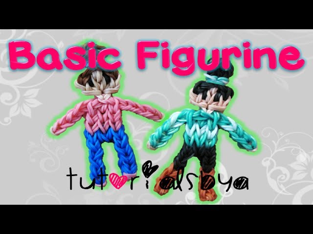 TutorialsByA's Signature/Basic Figurine Rainbow Loom Tutorial