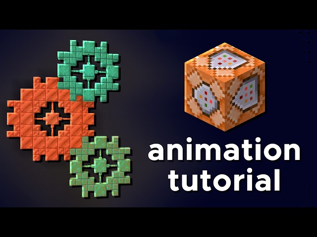 How to ANIMATE Your Minecraft Builds with Commands!
