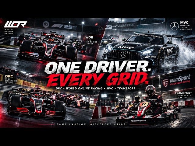 ONE DRIVER. EVERY GRID. | AINSI BAS LA VIDA HARDTEKK