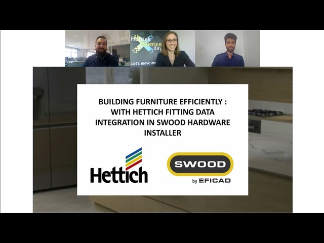 Building furniture efficiently: Integrating Hettich hardware data with the Swood Hardware Installer