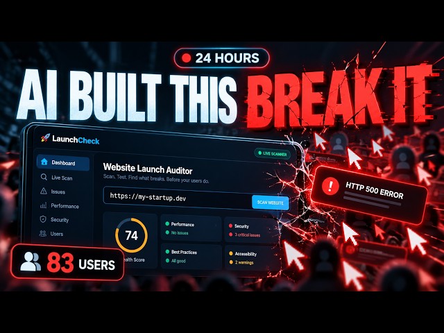 AI Built This SaaS in 24 Hours. Then 83 Strangers Tried to Break It.