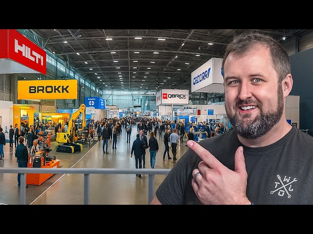 I Visited Germany's Biggest Construction Tool Fair Bauma 2025!