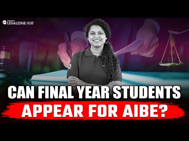 Can Final‑Year Students Take AIBE 20? | AIBE 20 Preparation