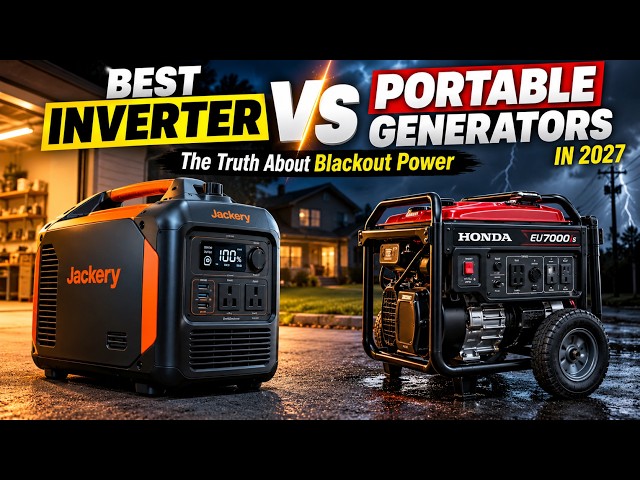 Best Inverter vs Portable Generators in 2027: The Truth About Blackout Power