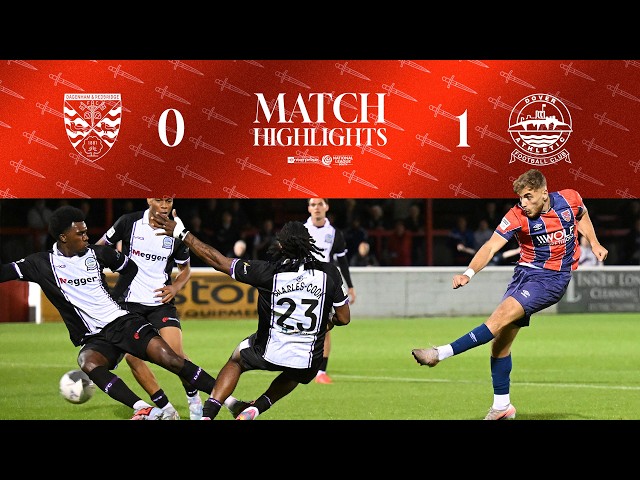 Daggers 0-1 Dover Athletic | Match Highlights