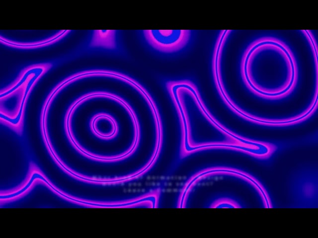 Smooth Glowing Purple & Blue Neon Visuals – Abstract VJ Loop Background 4K