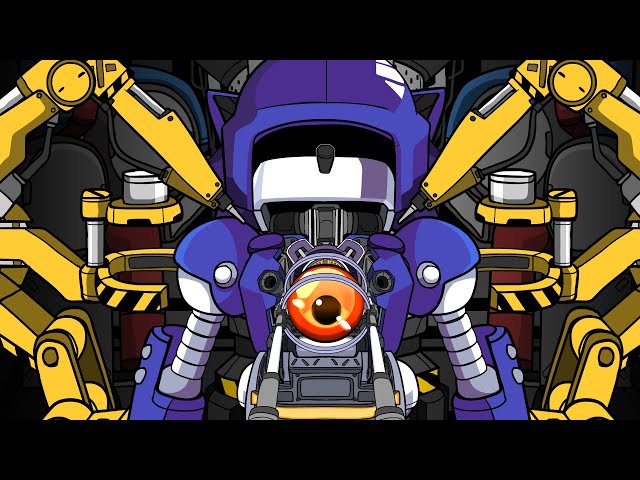 MECHA SONIC MK2 ASSEMBLY ANIMATION (Machinery ASMR)