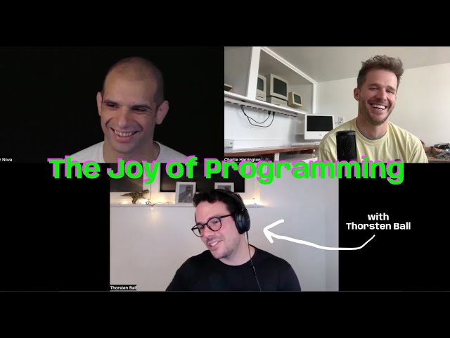 Do you love programming as much as Thorsten Ball does?