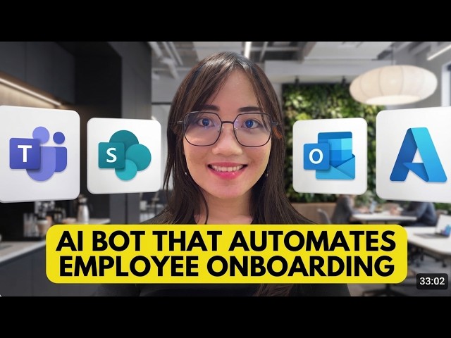 How I Built an AI HR Onboarding Bot in Microsoft Teams