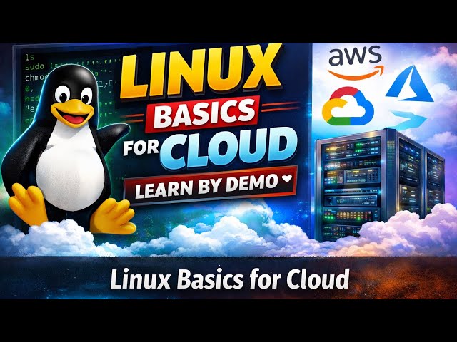 Linux Basics for Cloud ☁️ (हिंदी) |  Cloud Computing ke Liye Must-Have Skills | Linux For Beginners
