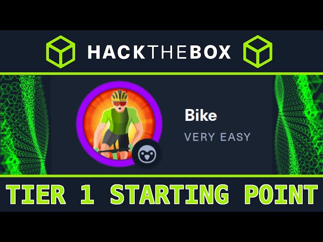 Tier 1: Bike - HackTheBox Starting Point - Full Walkthrough