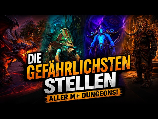 Where MOST GROUPS die: The most dangerous points in ALL M+ Dungeons for Season 2