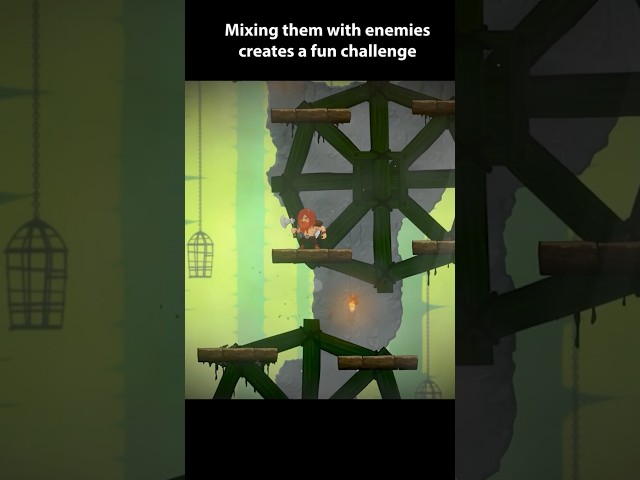 Added rotating platforms to my game #indiegame #gaming