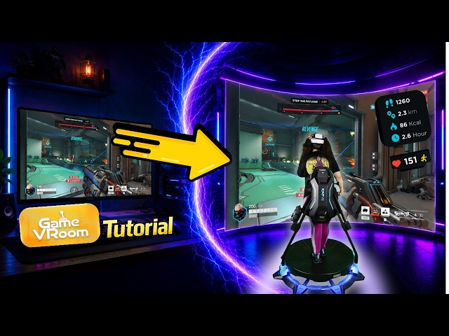 How to Play Flat PC Games with Your VR Treadmill