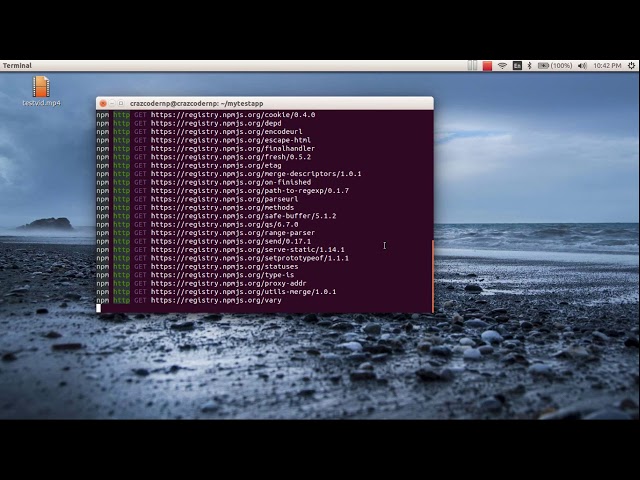 How to solve npm ERR! Error: CERT_UNTRUSTED