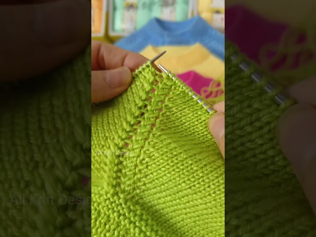 Sweater Design Knitting Stitches 🧶#knitting