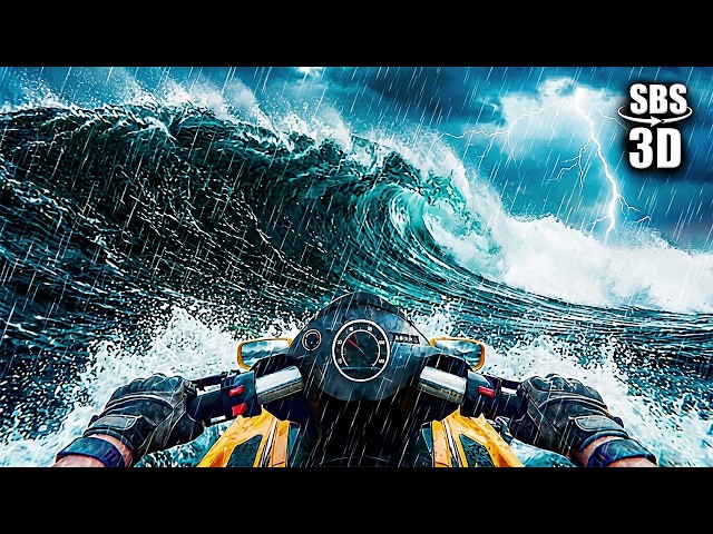 VR: THAT'S DANGEROUS! Ride on Rain with Jet Ski 🔥 | GTA 5 VR Vídeo [3D SBS]