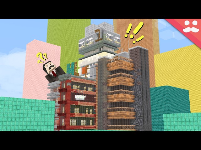 Minecraft skyscrapers are hard