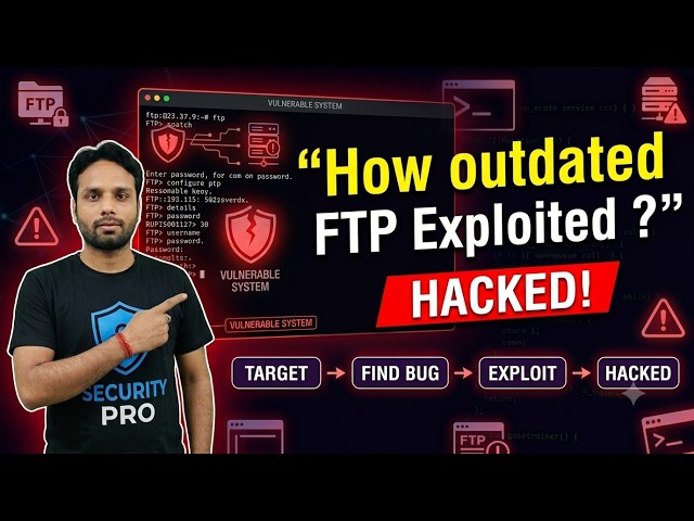  FTP Hacking & Exploitation Lab | Penetration Testing for Beginners| Website Hack #hacking #website