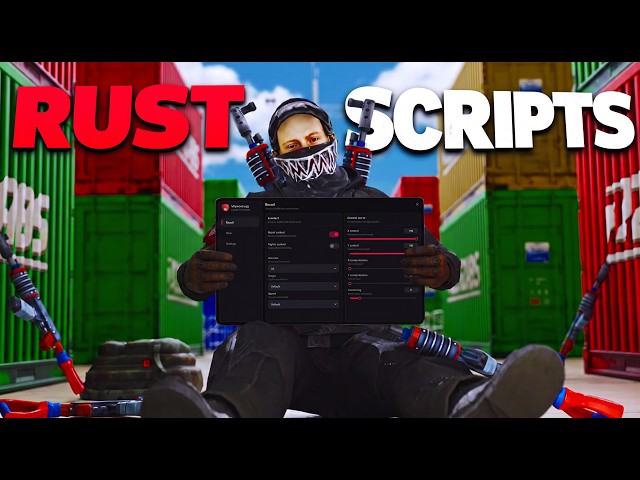 I Used The BEST No Recoil Rust Scripts on Wipe Day