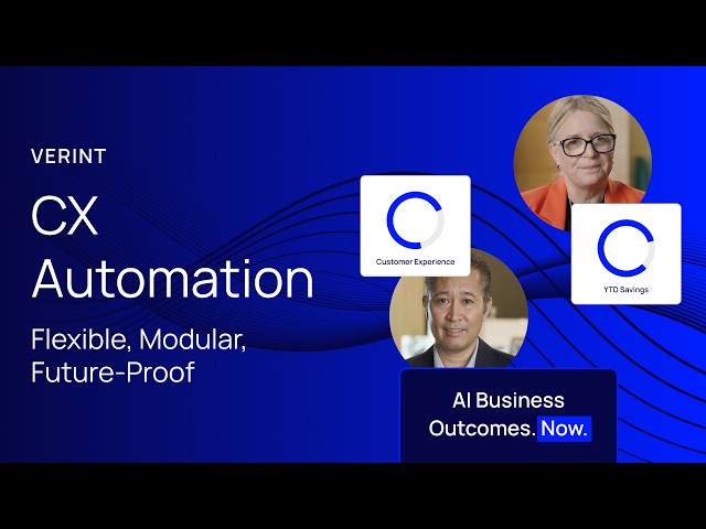 An Open Approach to CX Automation | Verint Open CCaaS Platform Overview