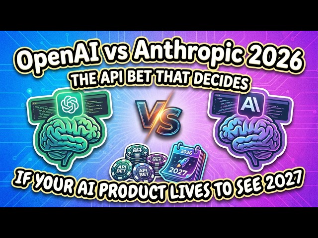 OpenAI vs Anthropic 2026: The API Bet That Decides If Your AI Product Lives to See 2027