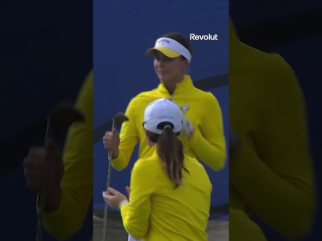 Esther Henseleit from out of position! 👏  #golf